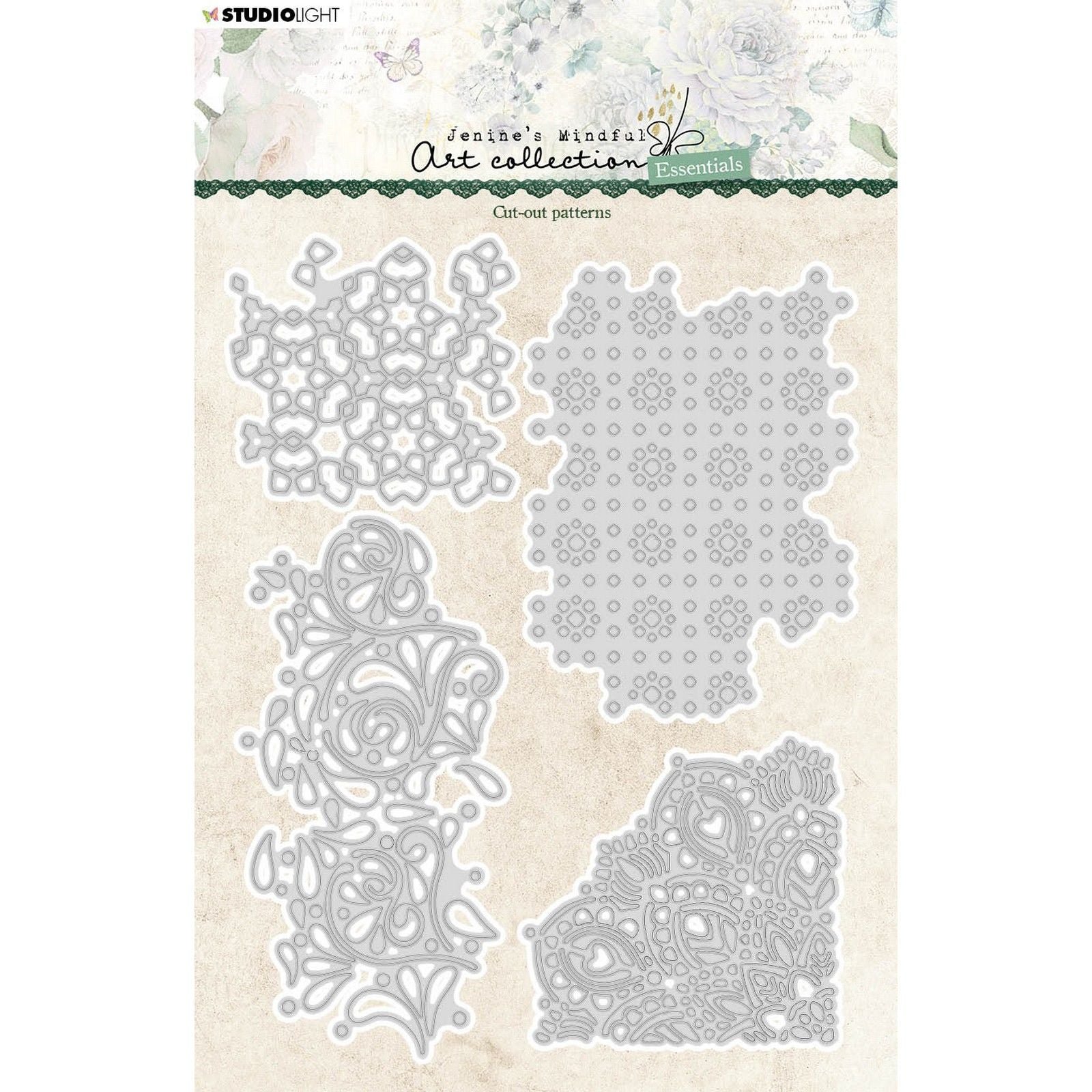 Studio light • essentials cutting die cut-out patterns