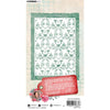 Studio light • jenine's mindful art mask sending you love heart damask