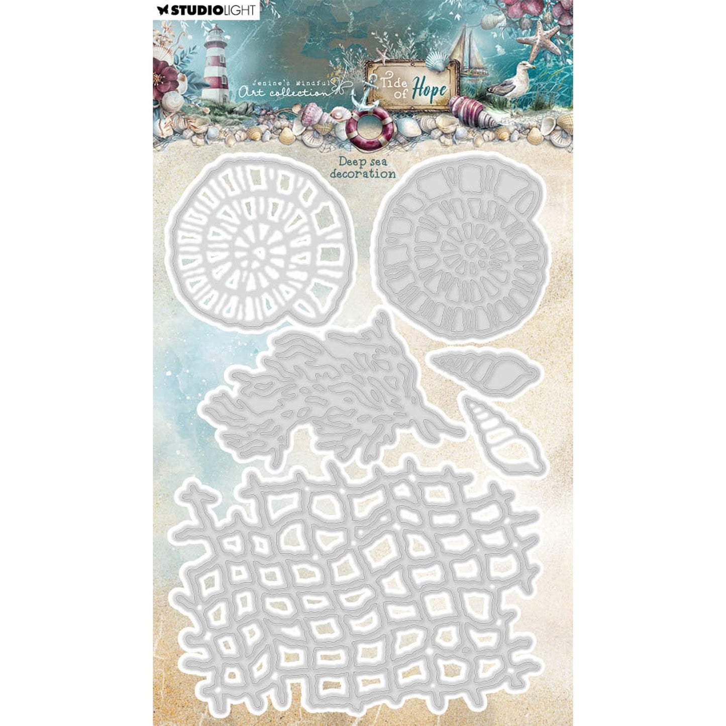Studio light • tide of hope cutting die deep sea decoration