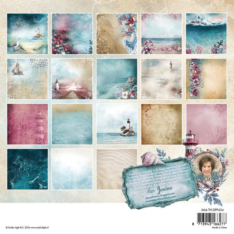 Studio light • tide of hope designer paper pad backgrounds