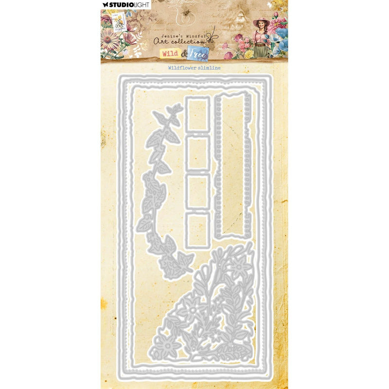 Studio light • wild free cutting die wildflower slimline