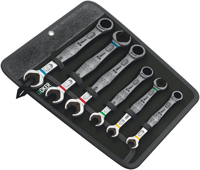Wera joker steek-ringratel- dubbele steeksleutel-set , 6 -delig - 1 stuk(s) - 05020022001