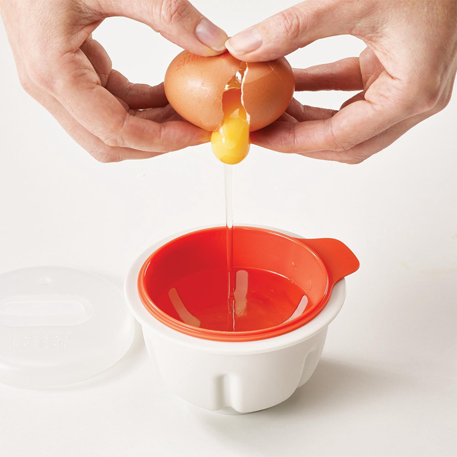 Joseph joseph m-cuisine microgolf ei pocheerder