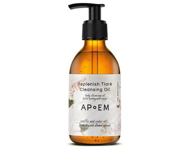 Apoem replenish - tiaré - cleansing - oil - 250 ml