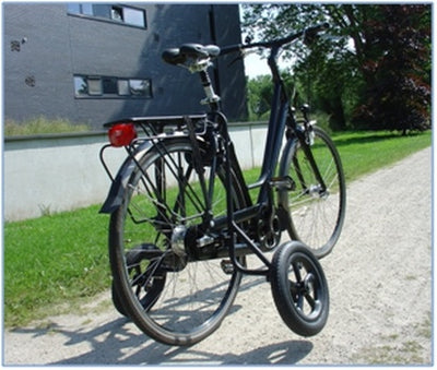 Zijwielen Set Voor Volwassenen Zwart