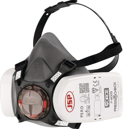 Jsp halfgelaatsmasker | en 140 en 143 | geperst to check incl. p3-filter | m | 1 stuk - bht0a3-0l5-n00 - bht0a3-0l5-n00