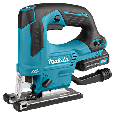Makita jv103dsaj 10,8v decoupeerzaag d-greep 2,0 ah accu (2 st), lader, mbox