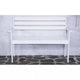 Sens -line semmy houten bankje 120cm wit fsc