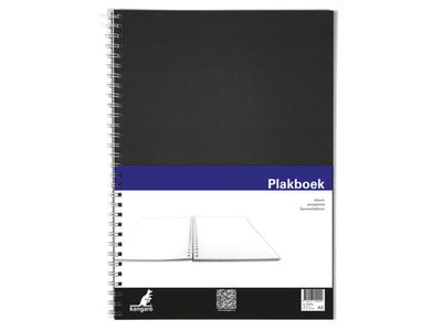 Kangaro plakboek - a3 - 120 grams - 80 pagina's - zwarte omslag