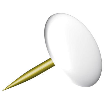 Punaise kangaro met een geplastifiseerde witte cap. 100 stuks in doosje.