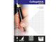 Kangaro collegeblok - a4 - met ruit 10mm - 60 grams - spiraal - 23-gaats - schrijfblok