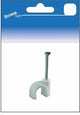 Enzo kabelclips wit rond 5mm 25 stuks - 6613441