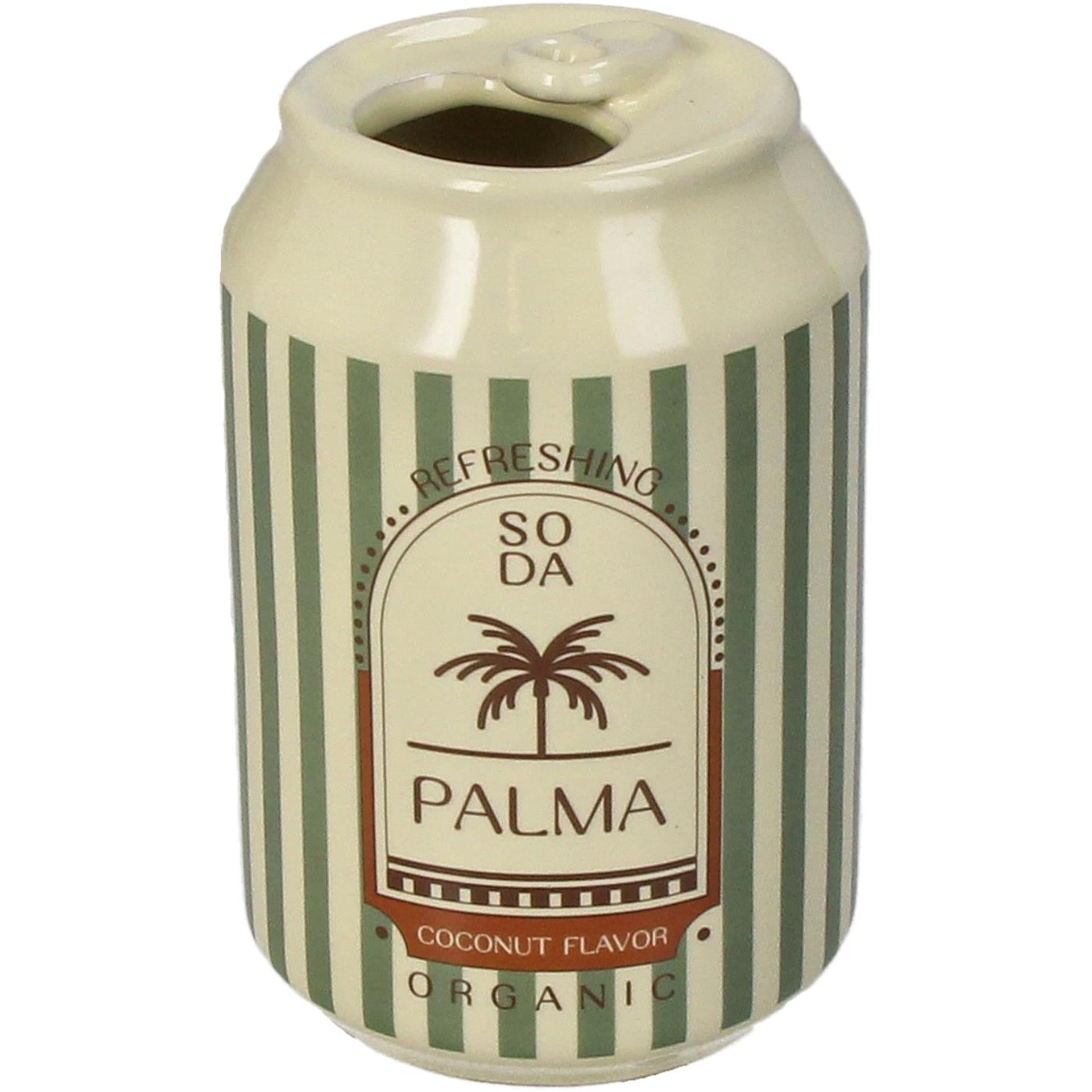 Kersten vaas soda can palma fine aardewerk 7x7x11.3cm