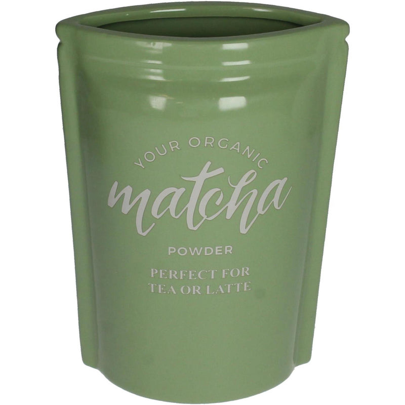 Kersten vaas matcha aardewerk 16x9x22.5cm