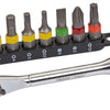 Katana mini ratchet incl. bit set 9-pieces