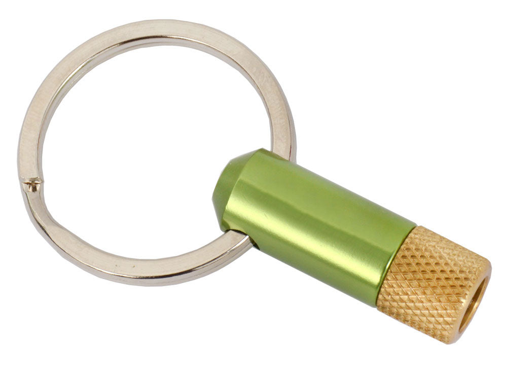 Katana key ring with valve adapter