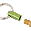 Katana key ring with valve adapter