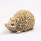 Season inspired decoration beeld egel middel goud 11x7x6cm