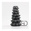 Season inspired decoration kandelaar kerstboom 11x11x19 zwart