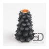 Season inspired decoration kandelaar kerstboom 10x10x15 zwart