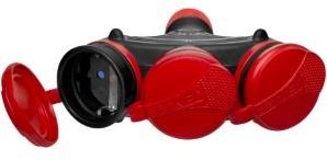 Enzo kel drieweg hangkoppeling rubber prof ip44 - 6871979