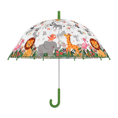 Esschert design kinderparaplu oerwoud transparant ø70,5cm