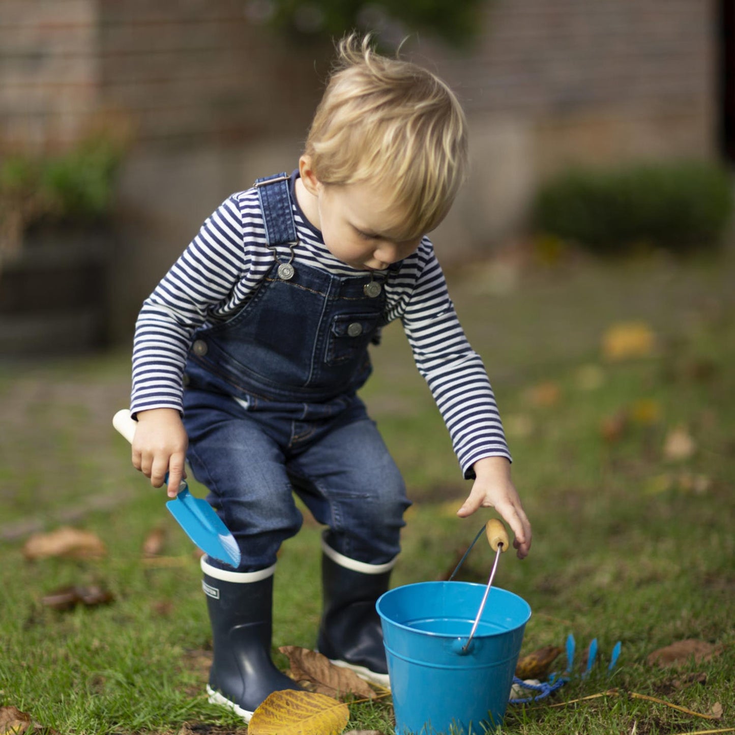 Esschert design 3-delig kindertuingereedschap hout metaal