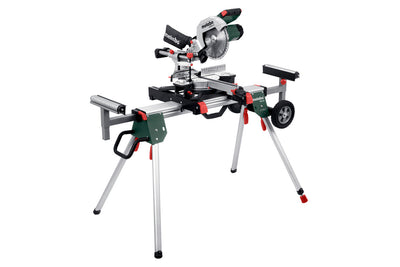 Metabo afkortzaag kgs 254 m met trekfunctie | nieuwste model + onderstel ksu 251 - 691214000