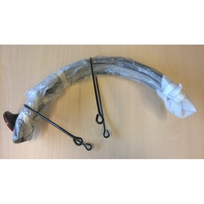 kickbike rear mudguard freeride black