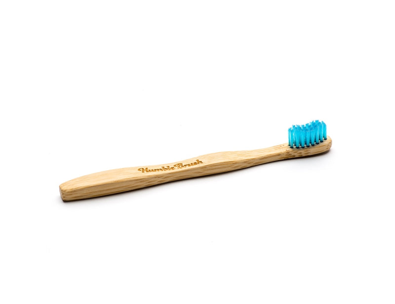 The humble co. tandenborstel bamboe - kind - ultra soft - blauw