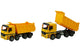 Aro kiepwagen geel 36cm in vensterdoos