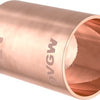 Kirchhoff dubbele koperen sokkel, blank, 15 mm, 2 sockets, (5270) - 989093055