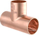 Kirchhoff koperen t-stuk, blank, 18 mm, 3 sockets, (5130) - 989044017