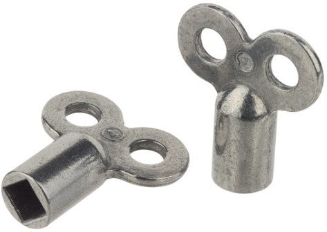 Kirchhoff ontluchtingssleutel, 5 mm, voor radiator, vierkant (2x) - 988552013
