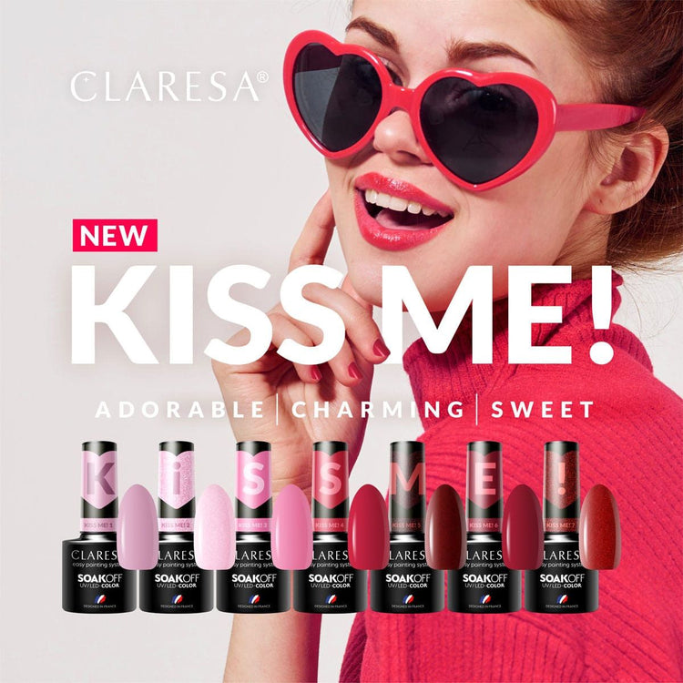 Claresa uv led gellak 5ml kiss me 1