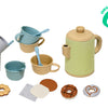 Kitchen toys theeservies met lekkernijen speelset gerecycled