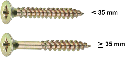 Connex pz-schroef 3.5x12 50st vz - ky3133512