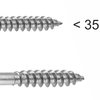 Connex tx-schroef 4.0x50 200st a2 - kk3264050
