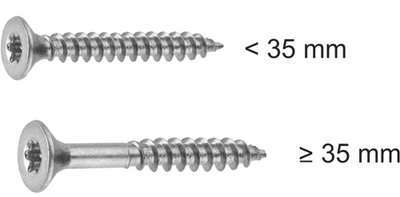 Connex tx-schroef 4.5x60 150st a2 - kk3264560