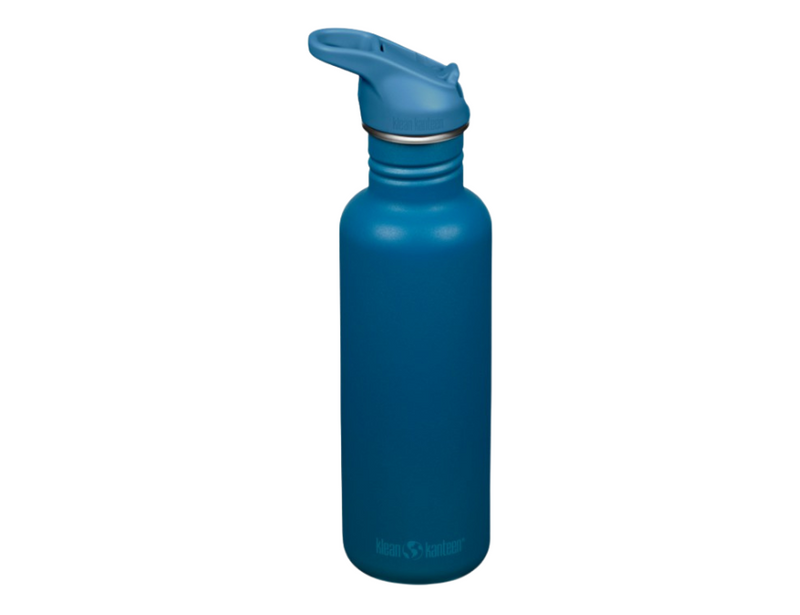 Klean kanteen drinkfles - classic - sportdop met flip - corsair - 800 ml