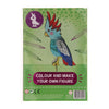 Kleur en maak je eigen vogelfiguur