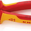 Knipex afstrip-zijsnijtang | geïsoleerd | meer-componentengrepen | vde-getest | verchroomd - 14 26 160 sb