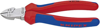 Knipex afstrip-zijsnijtang verchroomd met meer-componentengrepen 160 mm - 1425160