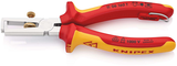 Knipex afstriptang met openingsveer | universeel | geïsoleerd | meercomponenten-omhulling - 11 06 160 t - afbeelding 1