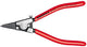 Knipex borgveertang zwart geatramenteerd 140 mm - 4611g0