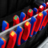 Knipex colorcode clips antraciet | 10 stuks - 00 61 10 ca