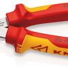 Knipex electronic super knips® vde | 125 mm lengte | geïsoleerd | meer-componentengrepen | vde-getest - 78 06 125 sb