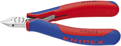 Knipex elektronica-zijsnijtang met meer-componentengrepen 115 mm - 7772115