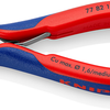Knipex elektronica-zijsnijtangen esd | 130 mm lengte | doorgestoken scharnier | meer-componentengrepen - 77 82 130