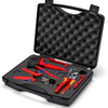 Knipex gereedschapskoffer voor fotovoltaïek | voor solar connectors mc4 (multi-contact) | 7-delig - 97 91 04 v01